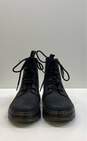 Dr Martens Wyoming Combs Leather Combat Boots Black 7 image number 2