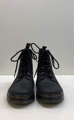Dr Martens Wyoming Combs Leather Combat Boots Black 7 alternative image