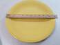 Vintage Fiesta Ware Large Yellow Plate 11.75 in image number 2