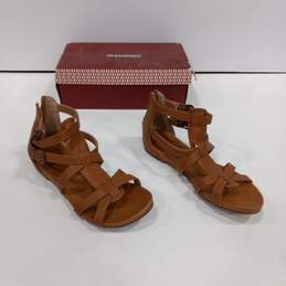 Dressbarn Mikki Gladiator Style Sandals Size 8