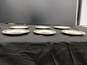 6PC Edwin M. Knowles China Saucer & Bread Plate Bundle image number 3