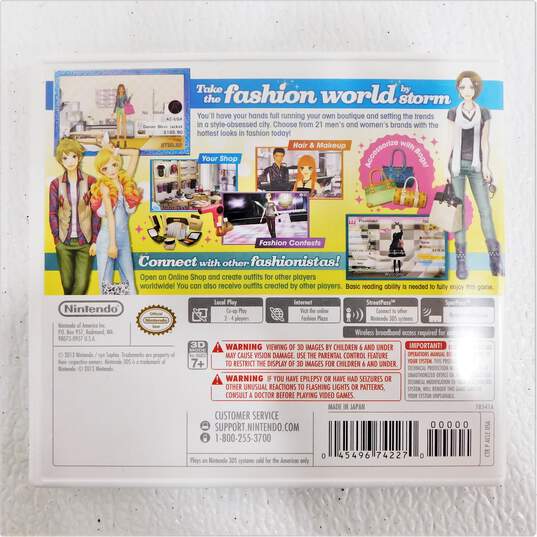 Style Savvy : Trendsetters Nintendo 3DS CIB image number 4