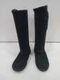 UGG Black Knit Sock Boots image number 1
