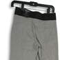 NWT Vera Wang Simply Vera Womens Gray Straight Leg Pull-On Ankle Pants Size XS image number 4