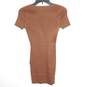Pretty Little Thing Women Brown Knitted Dress S NWT image number 2