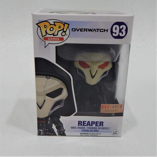 Funko Pop Games Overwatch Reaper 93 IOB & Widowmaker Figure Bundle image number 2