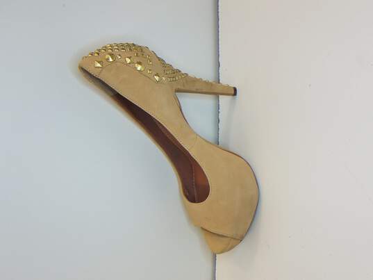 Vince Camuto Tan Heels Size 36 image number 2