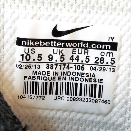 Nike Men Black/White Size 10.5 image number 7