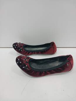 Simply Vera Wang Women's Beaded Red Size 12 Slippers alternative image