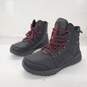 Columbia Fairbanks Omni-Heat Black/Rusty Red Leather Hiking Boots Men's Size 8.5 image number 1
