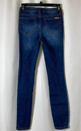 Joe's Womens Blue Low Rise 5 Pocket Design Comfort Denim Skinny Jeans Size 14 alternative image