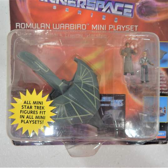 Star Trek The Next Generation Innerspace Romulan Warbird Mini /Klingon Bird image number 4