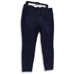 NWT Womens Blue Denim Medium Wash 5-Pocket Design Skinny Jeans Size 18 alternative image