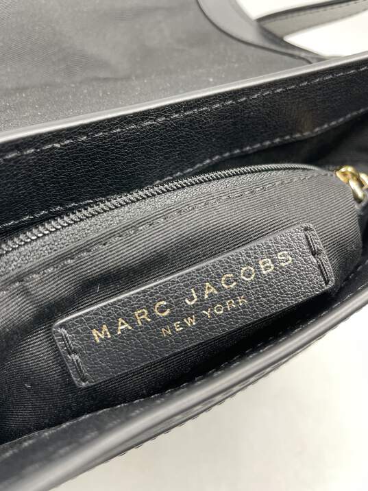 Authentic Marc Jacobs Black Saddle Bag image number 6