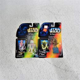 Lot of 4 Star Wars  Power of Force Figures alternative image