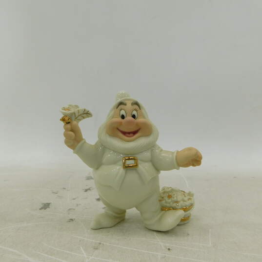 Lenox Disney Showcase Collection Snow Whites' Happy Dwarf Figure IOB COA image number 3