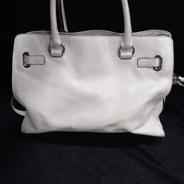 Women's Michael Kors White Leather Shoulder Bag alternative image