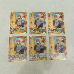 Rare 2007 Naruto Lot of 11 Holofoil Gaara Cards w/ Mainly Hyper Rares alternative image