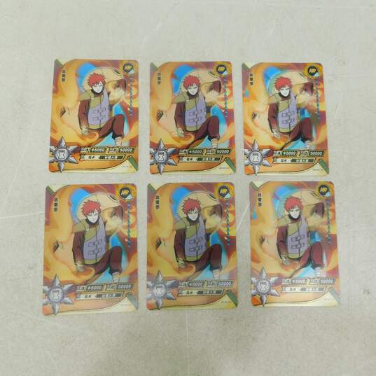Rare 2007 Naruto Lot of 11 Holofoil Gaara Cards w/ Mainly Hyper Rares image number 2
