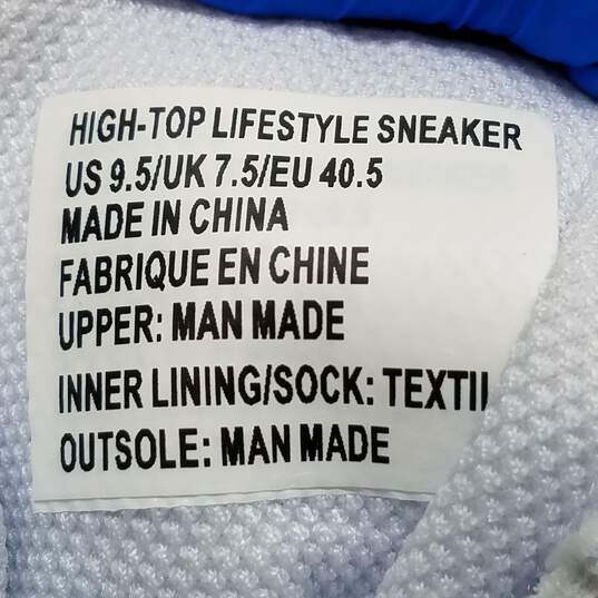 Fabletics High-Top Lifestyle White Wneakers Size 9.5 image number 6