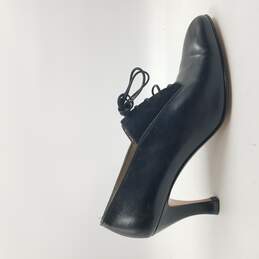 Salvatore Ferragamo Oxford Shoes Women's Sz 7.5AA Black