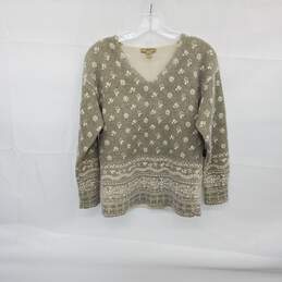 Burberry Brit Women's Gray Alpaca Wool Pullover Sweater Size XS