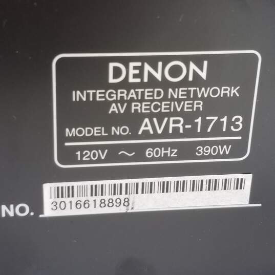 Denon AVR-1713 Integrated Network AV Receiver image number 6