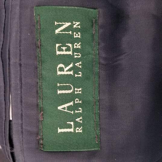 Lauren Ralph Lauren Navy Pinstripe Suit Coat 46L L image number 5