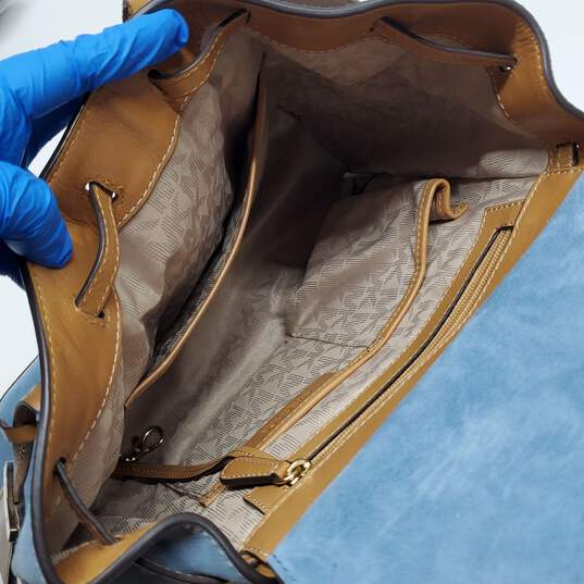 Michael Kors Romy Medium Suede Backpack image number 2