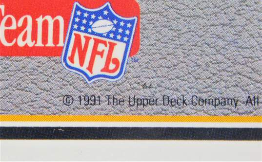1991 Brett Favre Upper Deck Rookie Falcons Packers image number 3