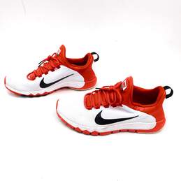Nike Free Trainer 5.0 V5 White Light Crimson Men's Shoes Size 12 alternative image