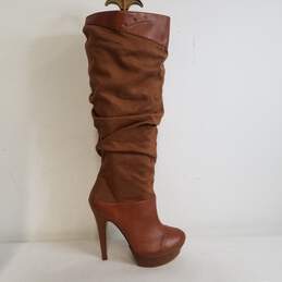 Michael Antonio Brown Tall Boots Women's Size 6.5