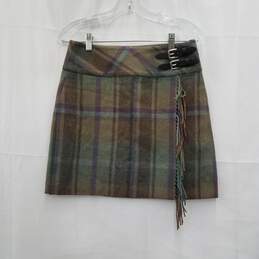 Lauren Ralph Lauren Fringe Tweed Skirt Size 4P