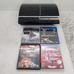 Sony PlayStation PS3 80GB CECHK01 System Console Bundle #2