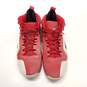 Nike Men's Penny 6 Red Sneakers Size 12 image number 5