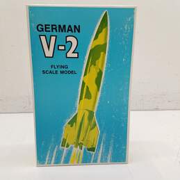 Rare Vintage Unbuilt 1/50 German V-2 Flying Scale Model Kit Rocket Technology Co IOB