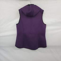 Gerry Purple Hooded Full Zip Vest WM Size XL alternative image