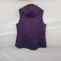 Gerry Purple Hooded Full Zip Vest WM Size XL image number 2