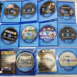 Lot of 10 PlayStation 4 Games alternative image