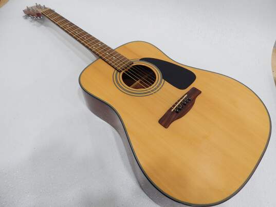 Fender Brand DG8S NAT Model Wooden Acoustic Guitar w/ Gig Bag and Accessories image number 3