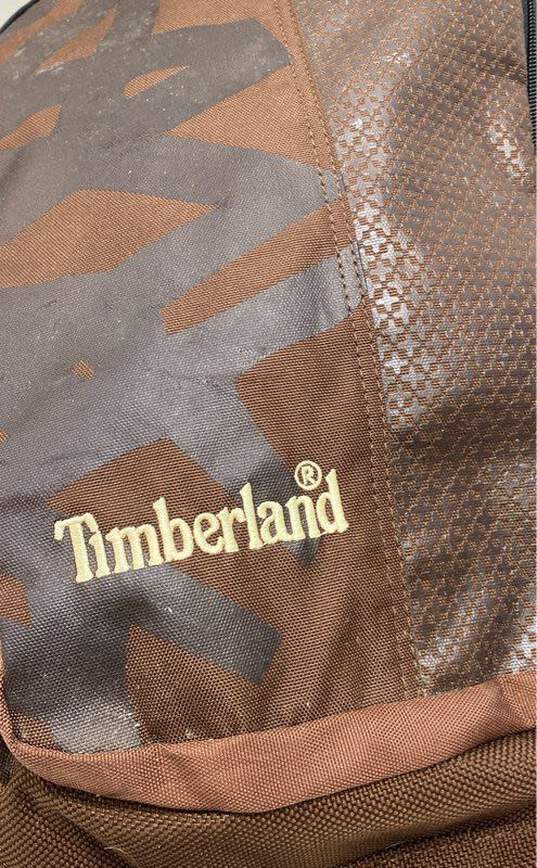 Timberland Brown Canvas Backpack image number 5