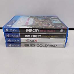Bundle of Four Assorted PlayStation 4 Video Games alternative image