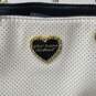 Betsey Johnson Women's White And Black Leather Purse image number 2