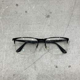 Ray Ban Mens RB6362 Black Semi Rim Prescription Reading Glasses Frame With Case alternative image