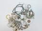 925 Sterling Silver Scrap Jewelry & Stones 186.5g image number 3