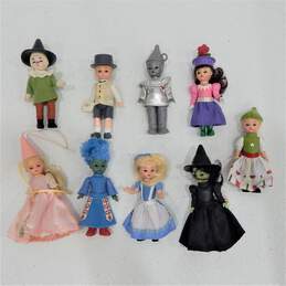 Lot Of 10 Madame Alexander Dolls McDonalds Sleepy Eyes Wizard of Oz  Loose 5"