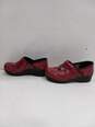 Dansko Red Tiger Clogs Slip On Shoes Women's Size 38 image number 3