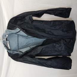 Columbia Black Nylon Size XL Rain Jacket
