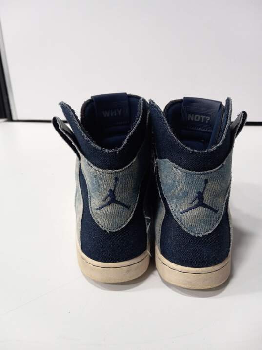 Jordan Westbrook 0.2 Bleached Denim Men's Sneakers Size 8.5 image number 4