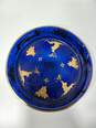 7-Piece Gold Painted Blue Cordial Set image number 3